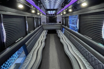 El Cajon Party Bus Interior