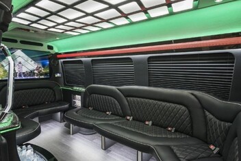 El Cajon Sprinter Party Bus Interior