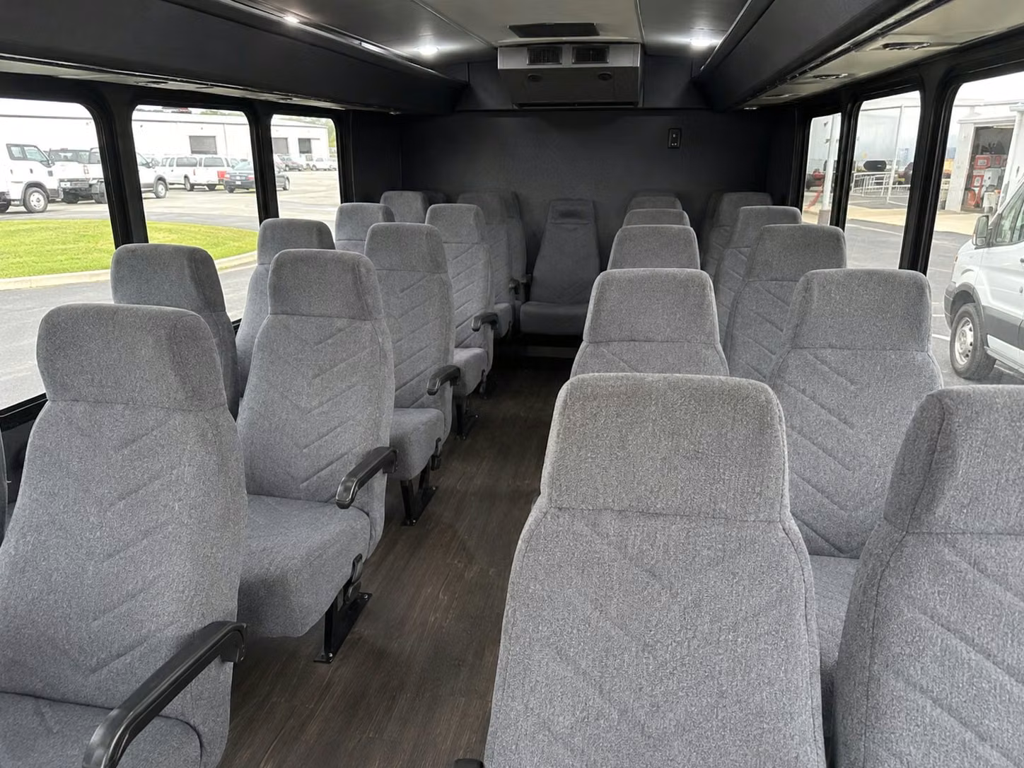 20 passenger minibus inside