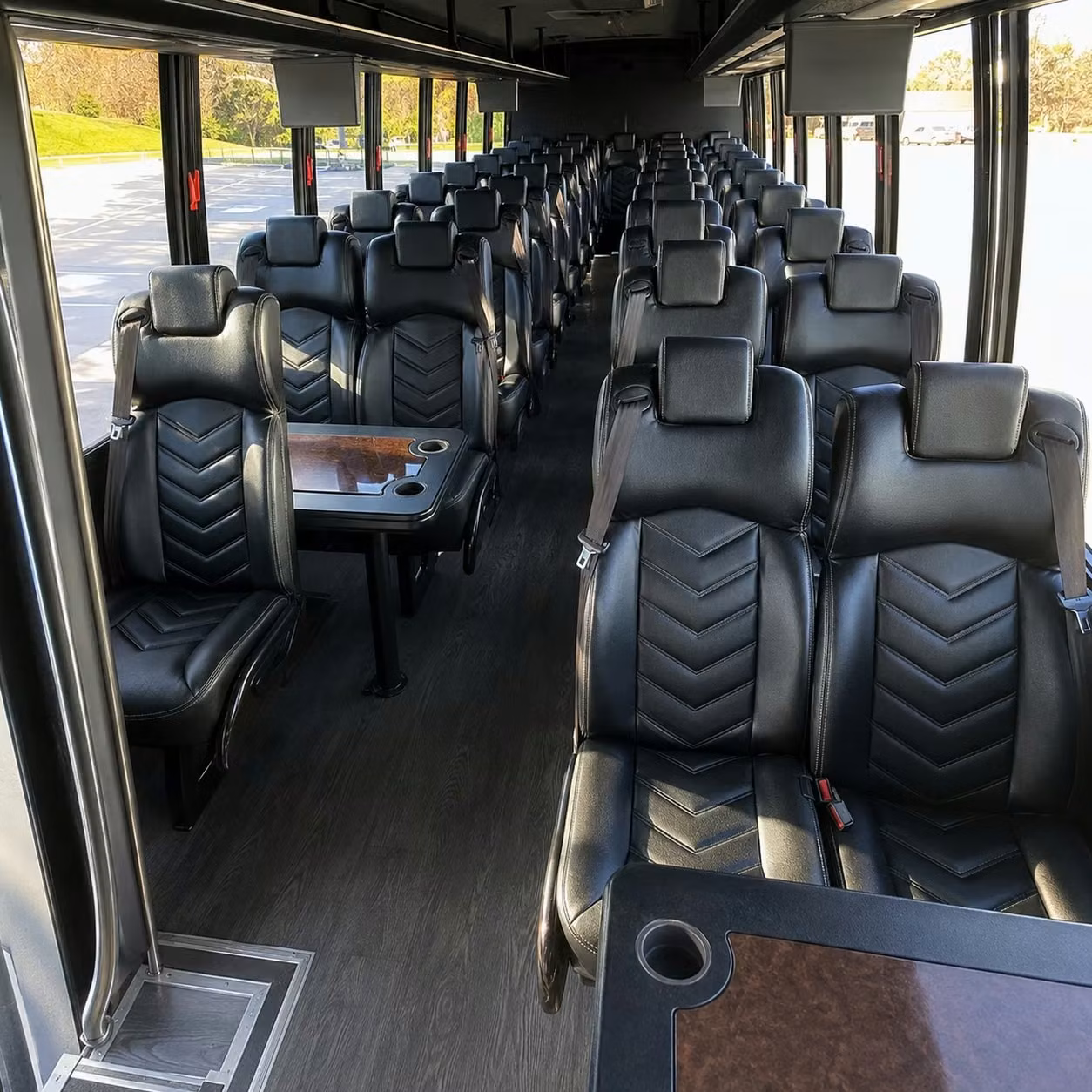 35 passenger minibus interior