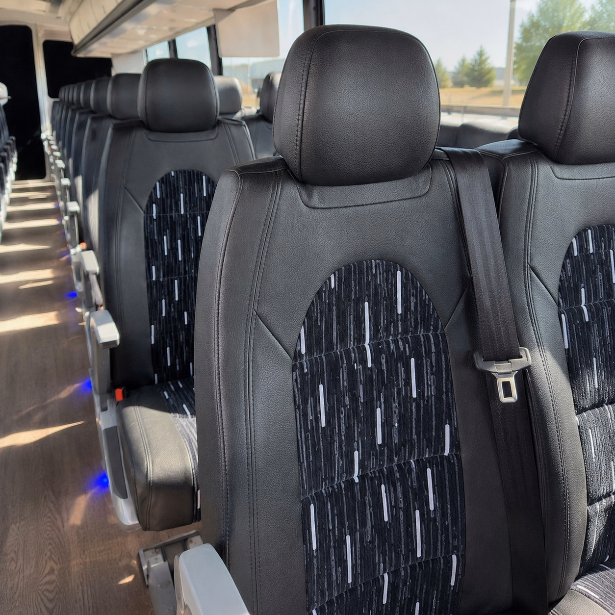 el cajon charter bus interior