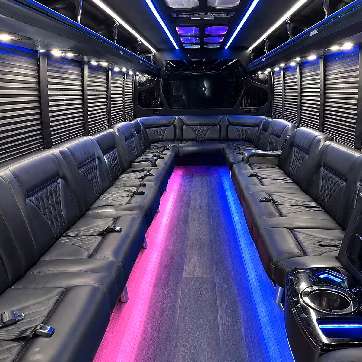 party buses and minibuses for shows at the magnolia and belly up tavern